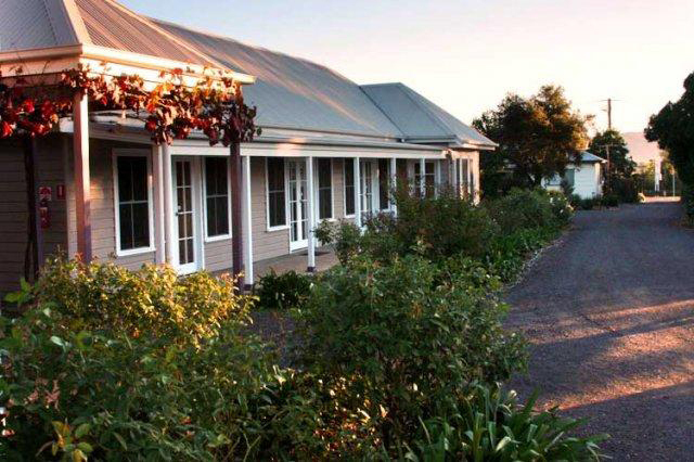 Allcroft House at sunset